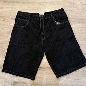 Men’s Unlimited Black Denim Jean Shorts